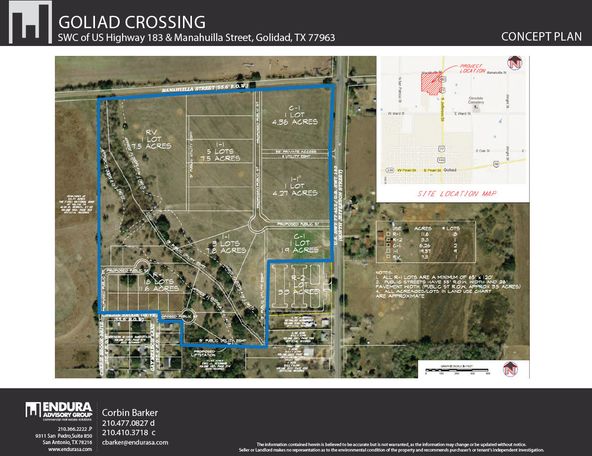 Manahuilla St and Us Hwy 183, Goliad, TX 77963
